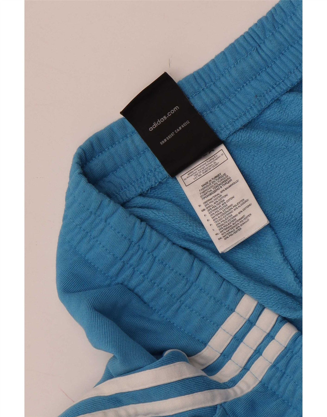 Pantaloni da tuta da uomo Adidas Joggers grandi in cotone blu