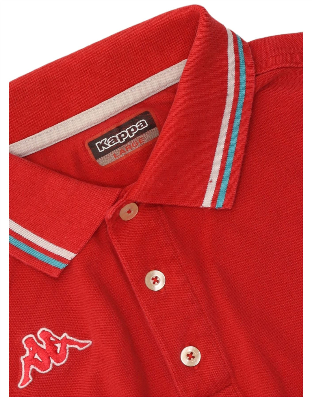 Polo Kappa Uomo Large Rossa