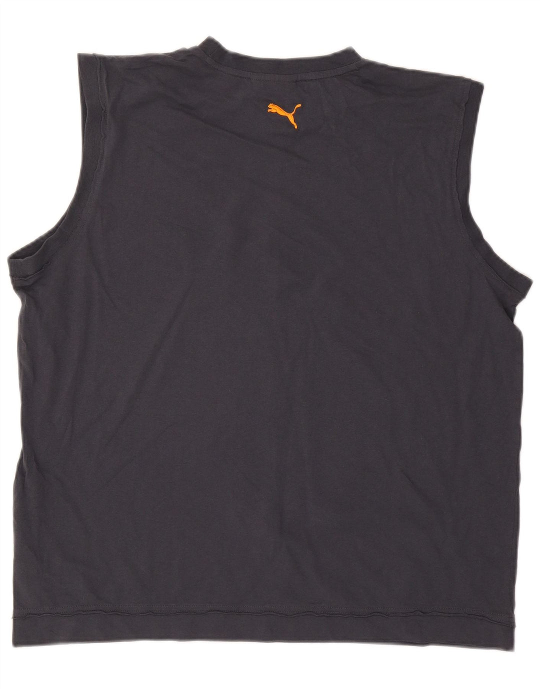 Canotta grafica da uomo Puma 2XL cotone blu navy