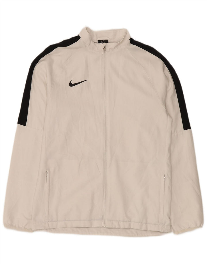 Giacca antipioggia Nike Ragazzo Dri Fit 13-14 anni XL Poliestere color block bianco