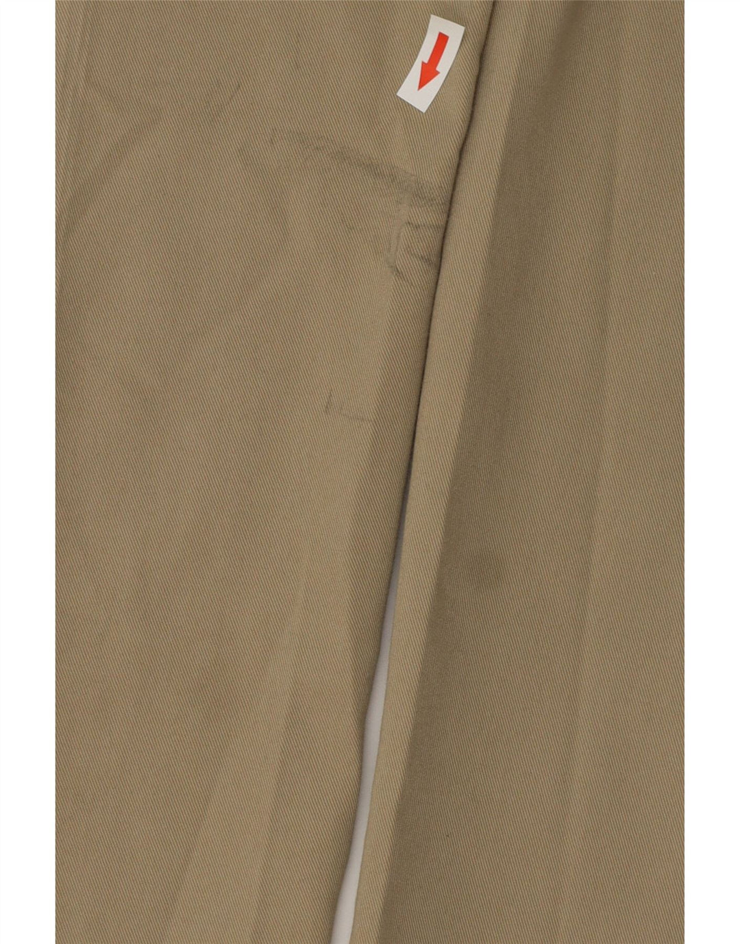 MARKS & SPENCER Pantaloni da abito con pegging da uomo W36 L31 Cotone beige