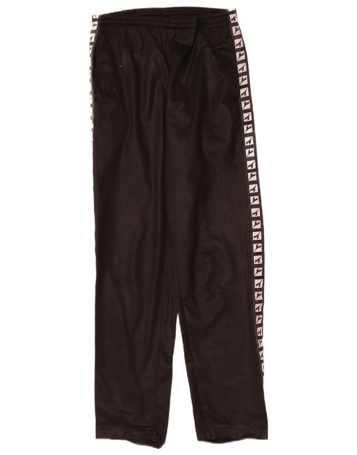 Tuta intera DIADORA da donna con grafica oversize UK 10 piccola nera