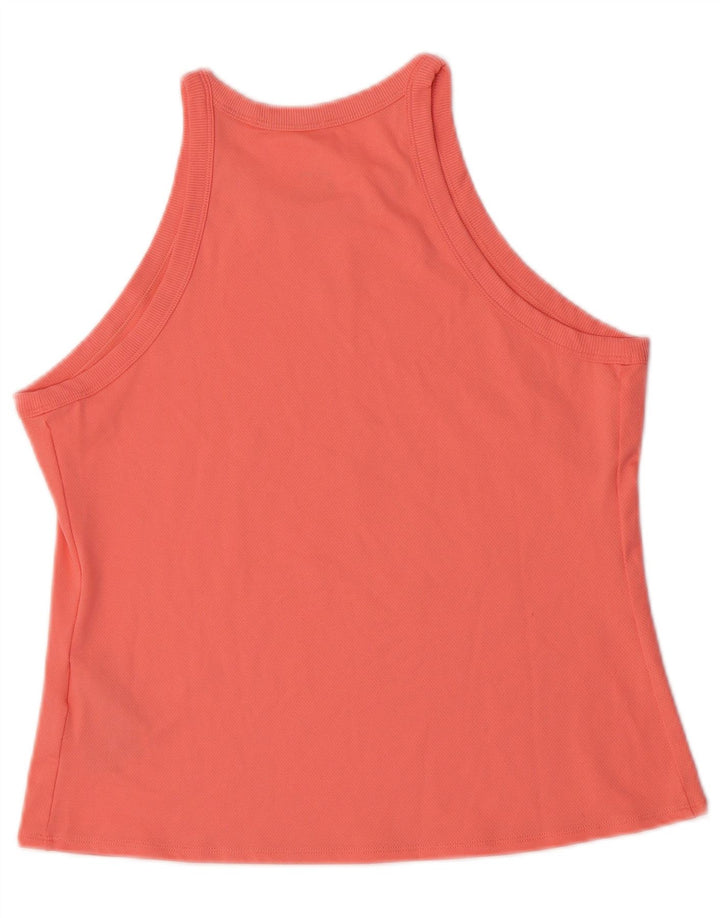 Canotta Nike Dri Fit da donna UK 14 grande rosa poliestere