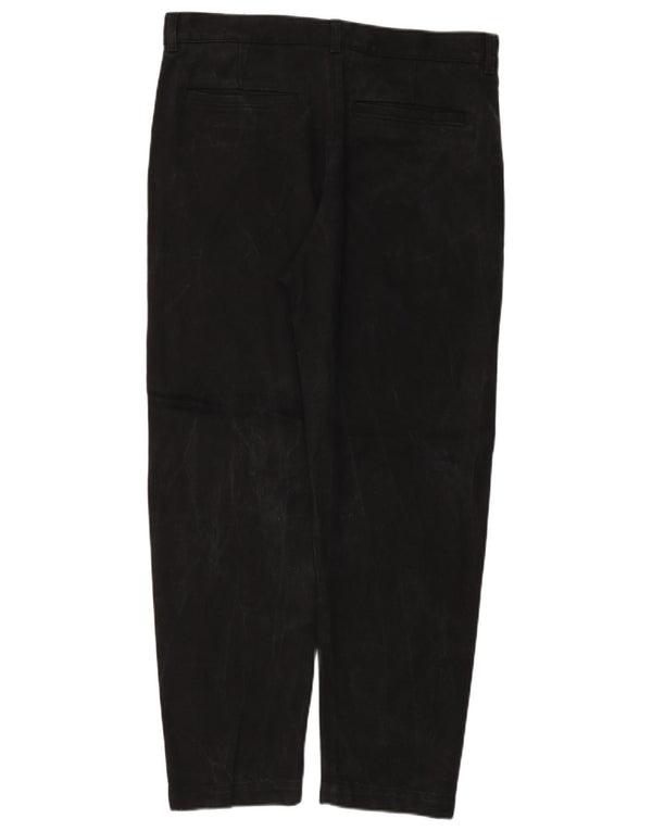Pantaloni chino affusolati da uomo COS EU 50 Large W34 L28 Lyocell nero