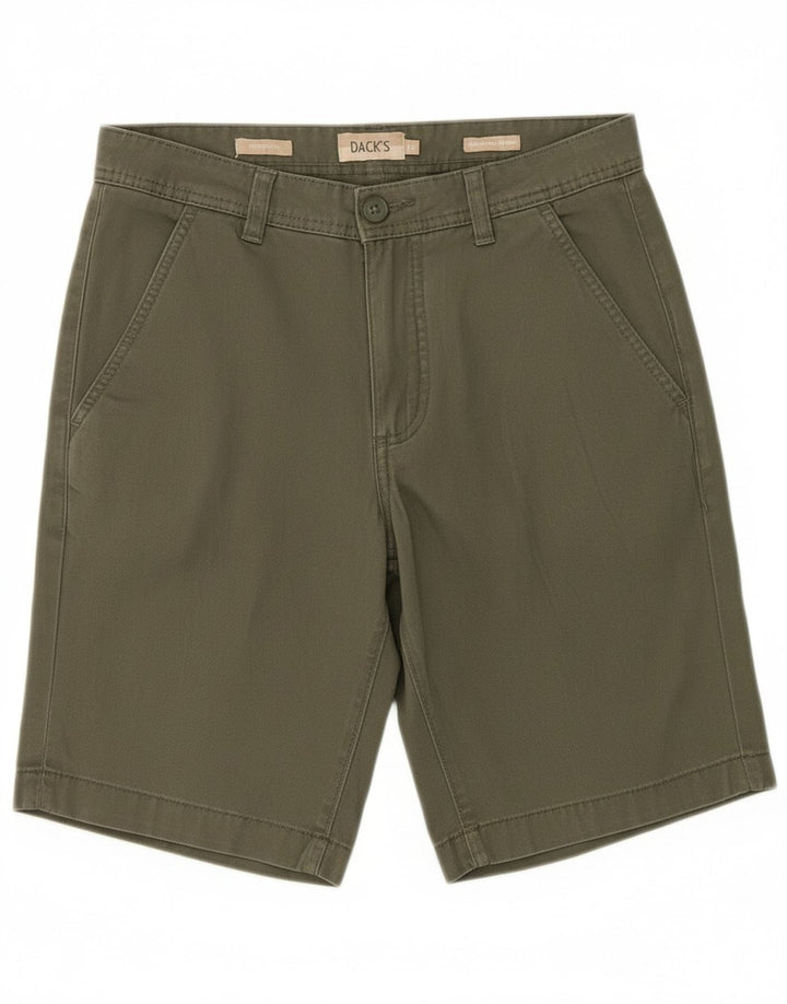 DACK'S Mens Bermuda Shorts IT 44 XS W32 Green