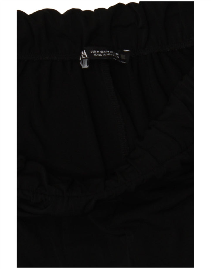 Pantaloni da tuta da donna ZARA Joggers UK 12 Medium Nero