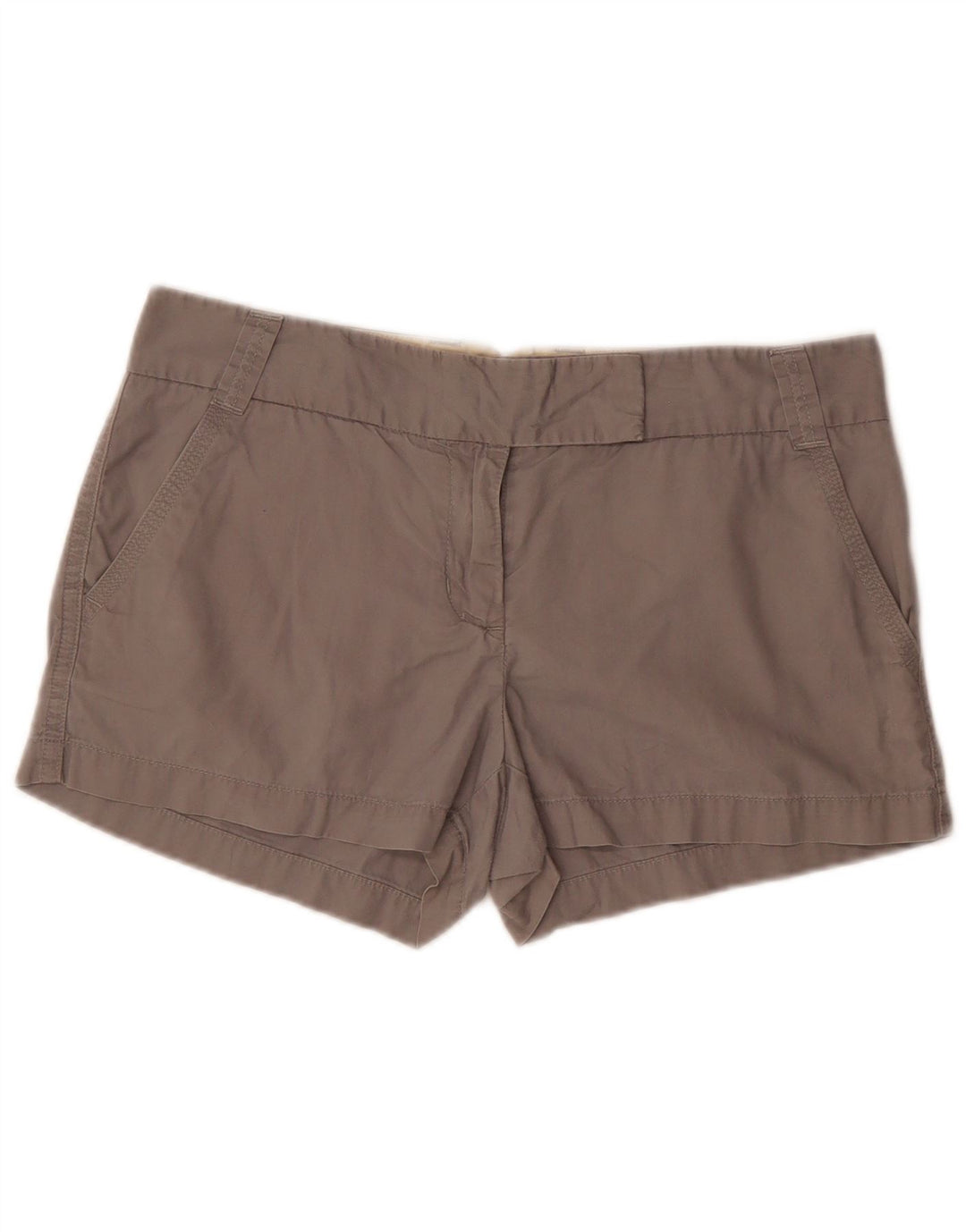 J. Pantaloncini chino da donna Crew US 8 Medium W33 Cotone grigio