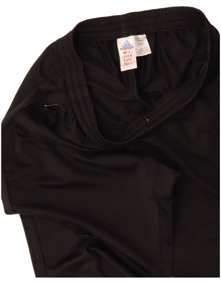 Pantaloni da tuta da uomo Adidas UK 36/38 Small Poliestere nero