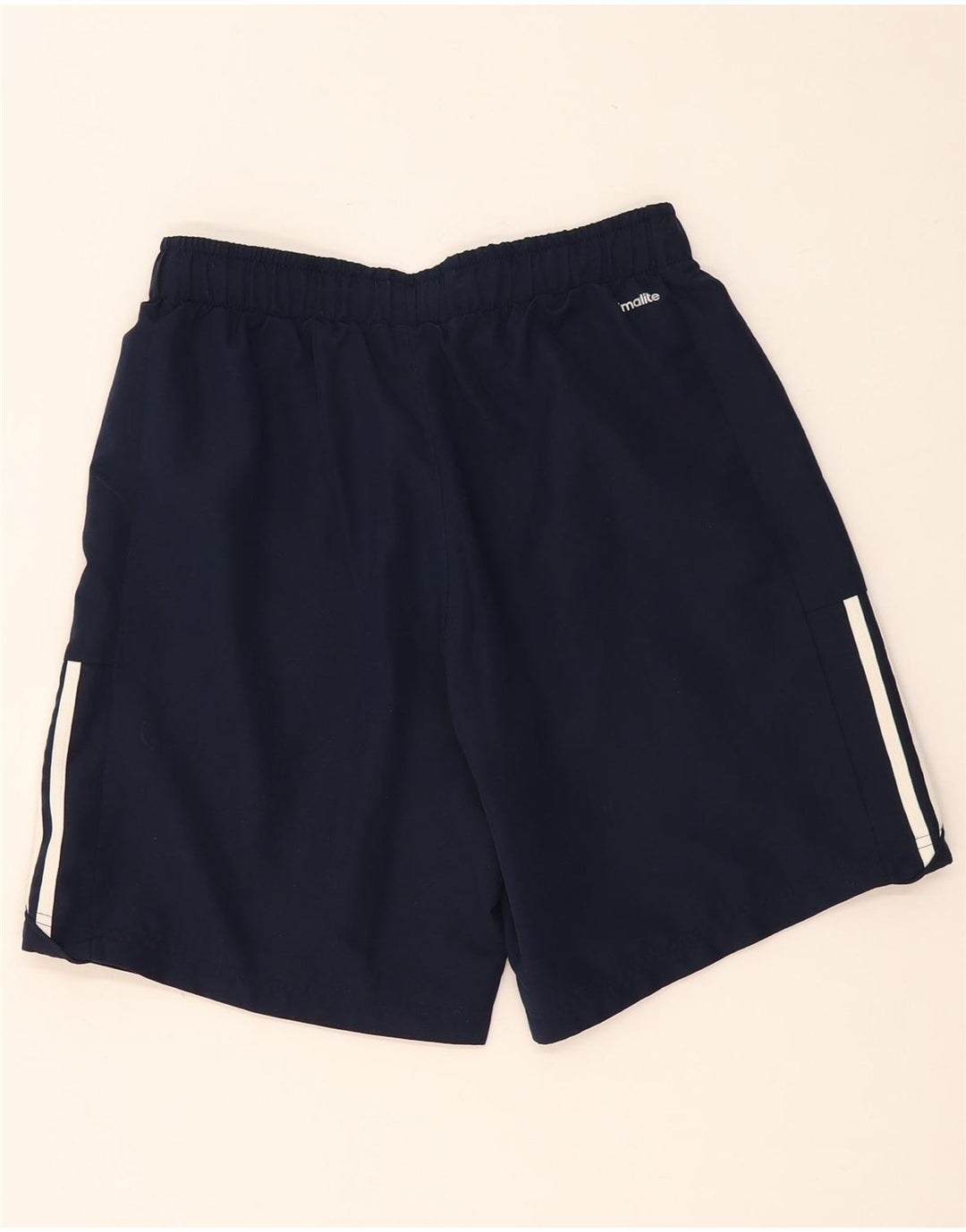 Pantaloncini sportivi ADIDAS da uomo Climalite medio poliestere blu navy
