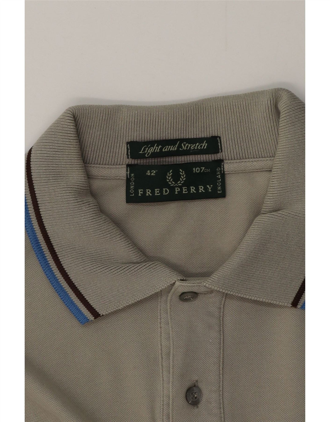 Polo da uomo FRED PERRY Grigio medio