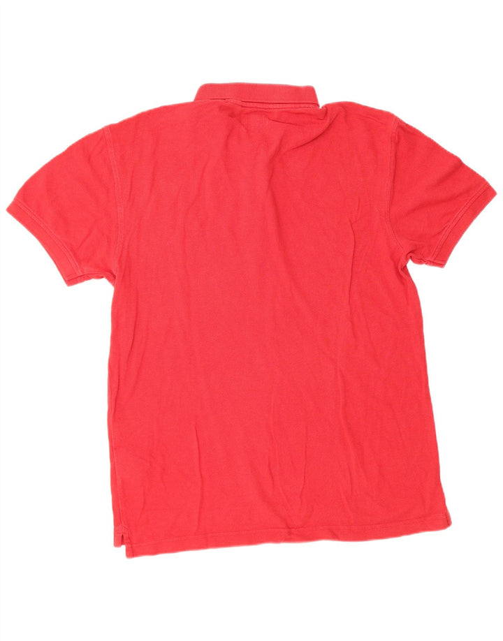 Polo Levi's da uomo in cotone rosso medio