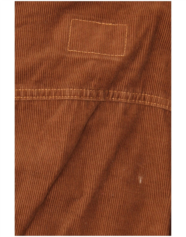 LEVI'S Girls Corduroy Jacket 11-12 Years Medium  Brown Cotton