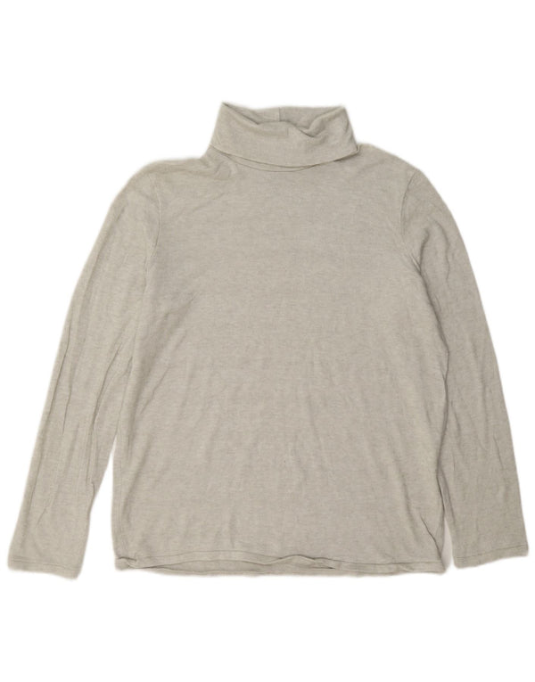 Top Zara da donna a maniche lunghe UK 18 XL Grigio