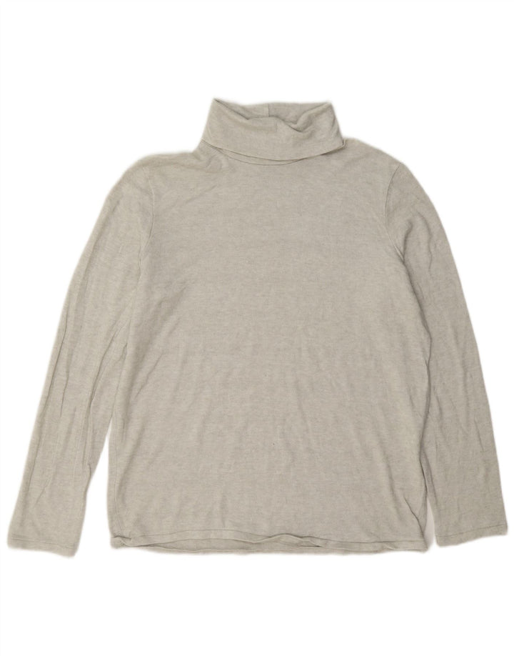 Top Zara da donna a maniche lunghe UK 18 XL Grigio
