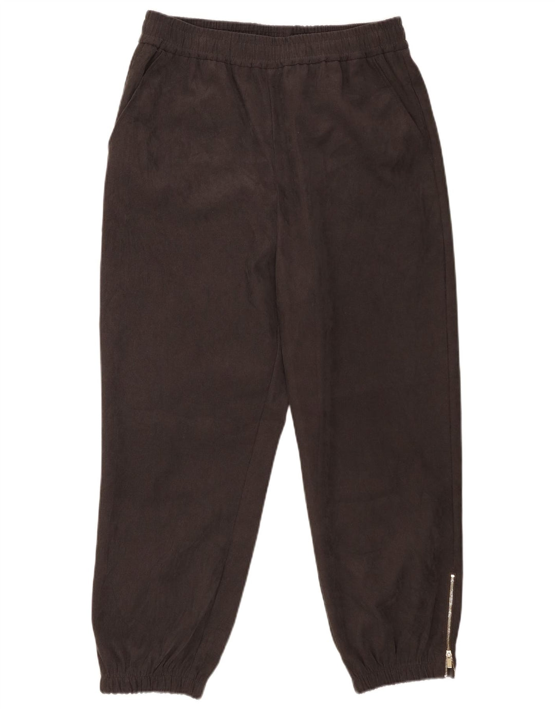 Pantaloni da tuta corti da donna Zara da jogging UK 16 grandi poliestere grigio