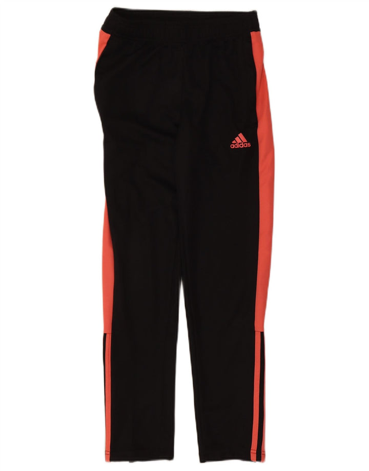 Pantaloni della tuta ADIDAS Aeroready per ragazze 11-12 anni Colorblock nero