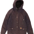 Giacca a vento con cappuccio da uomo Carhartt UK 36 Small Poliestere blu navy