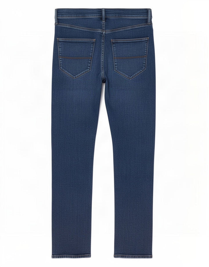 Jeans slim da uomo Marks & Spencer W30 L31 cotone blu
