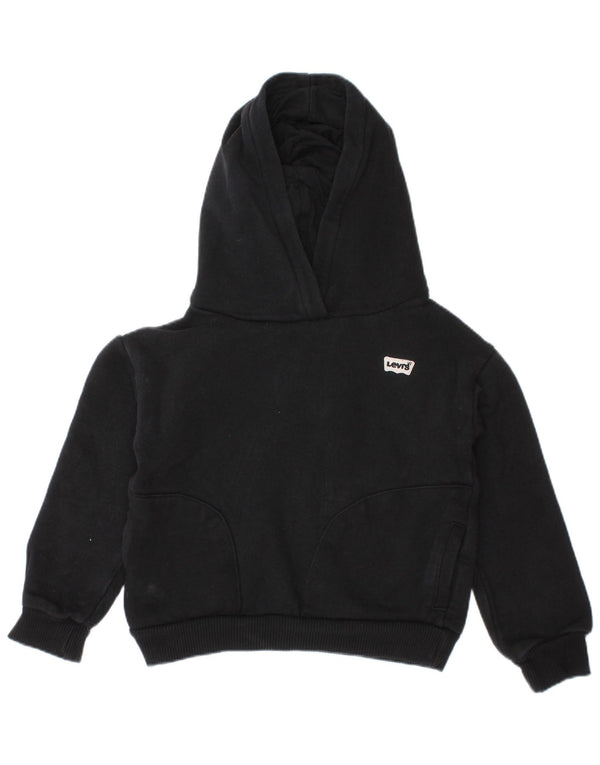 Maglione con cappuccio LEVI'S per neonato 18-24 mesi in cotone nero