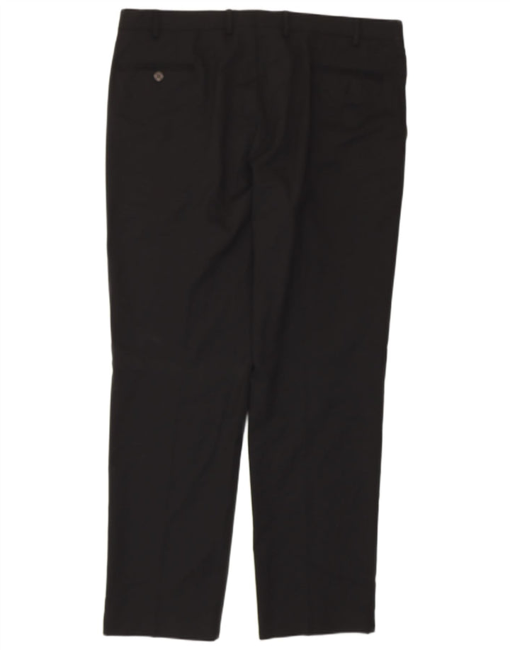 Pantaloni da abito dritti da uomo CHAPS W40 L31 neri