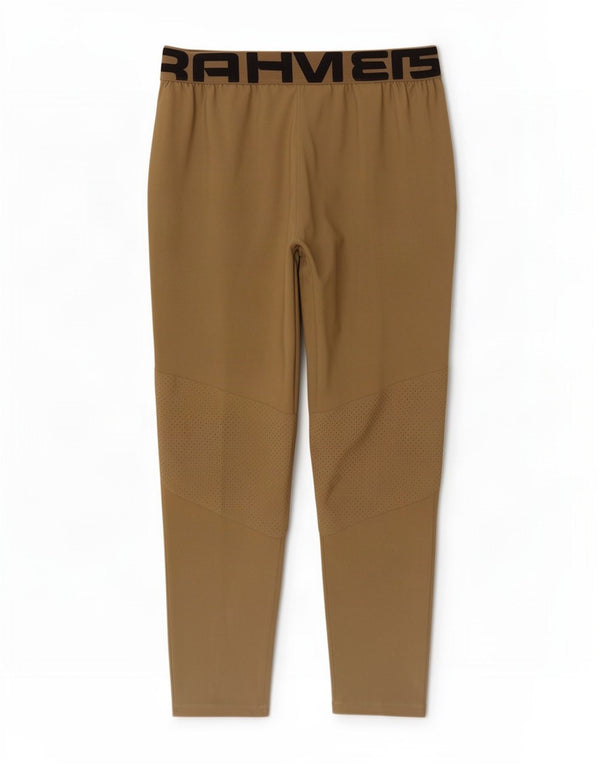 Under Armour Womens Graphic Tracksuit Trousers UK 18 XL Khaki Polyester
