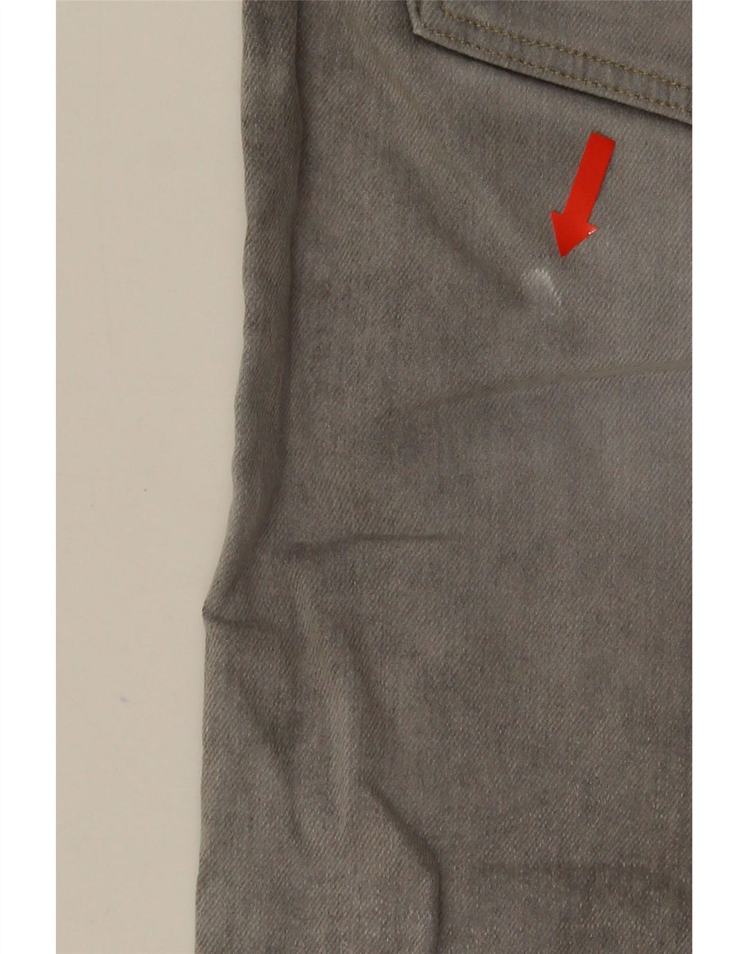 Jeans dritti da uomo G-Star W28 L26 cotone grigio