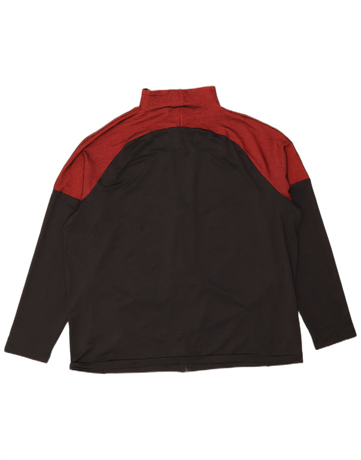 Giacca da tuta da uomo RUSSELL ATHLETIC UK 46/48 XL Black Colourblock