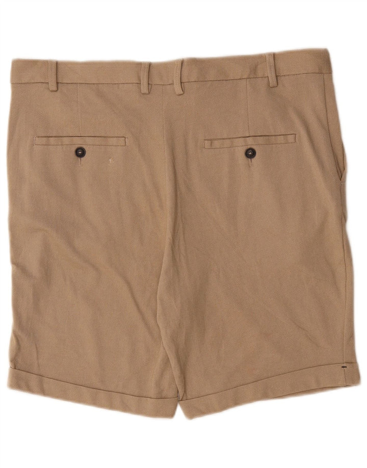 Pantaloncini chino da uomo Zara EU 44 Large W34 viscosa beige