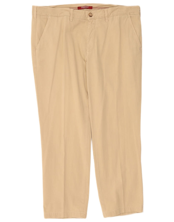Pantaloni chino vestibilità regolare da uomo Carrera W40 L28 cotone beige