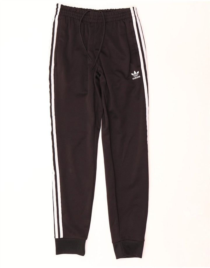 Pantaloni da tuta da uomo Adidas Joggers piccoli in poliestere nero