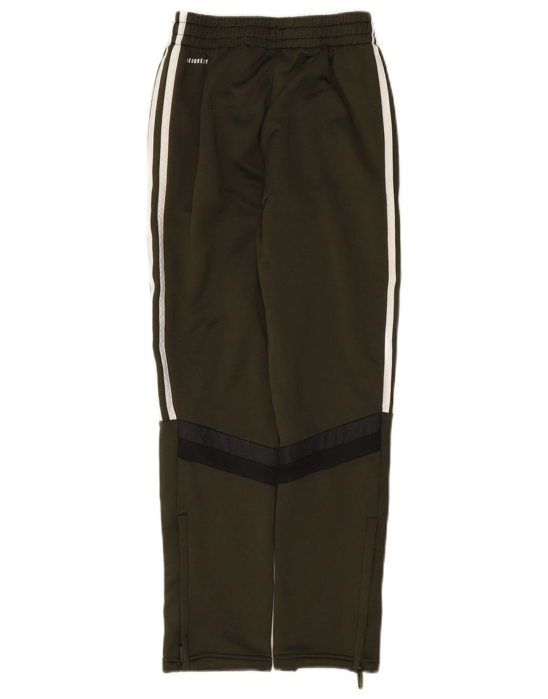 Pantaloni da tuta ADIDAS Aeroready per ragazzi 11-12 anni Colorblock verde