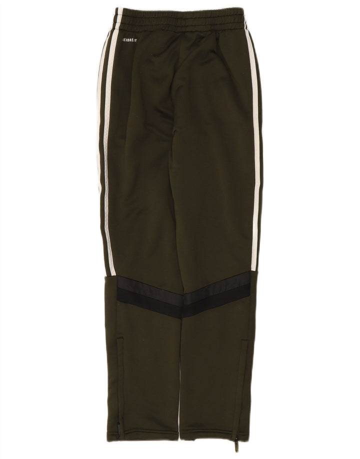 Pantaloni da tuta ADIDAS Aeroready per ragazzi 11-12 anni Colorblock verde