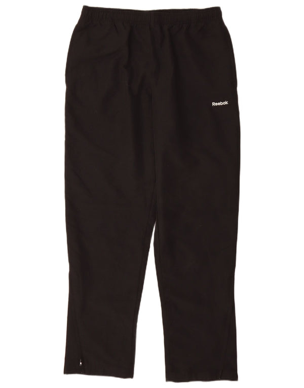 Pantaloni da tuta da uomo Reebok Small neri in poliestere
