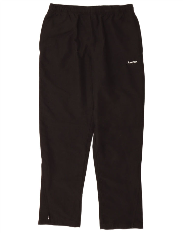Pantaloni da tuta da uomo Reebok Small neri in poliestere