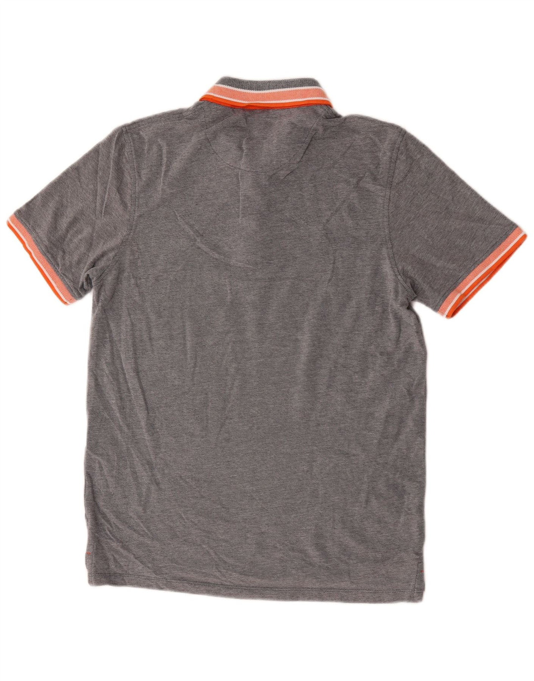 Polo da uomo Jack & Jones grande in cotone grigio