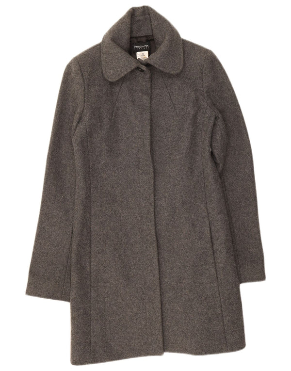 Cappotto Donna Patrizia Pepe IT 40 Small Grigio Lana