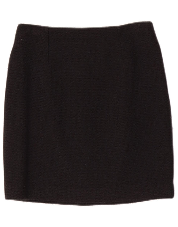 Minigonna Donna Etam IT 36 XS W24 Lana Nera