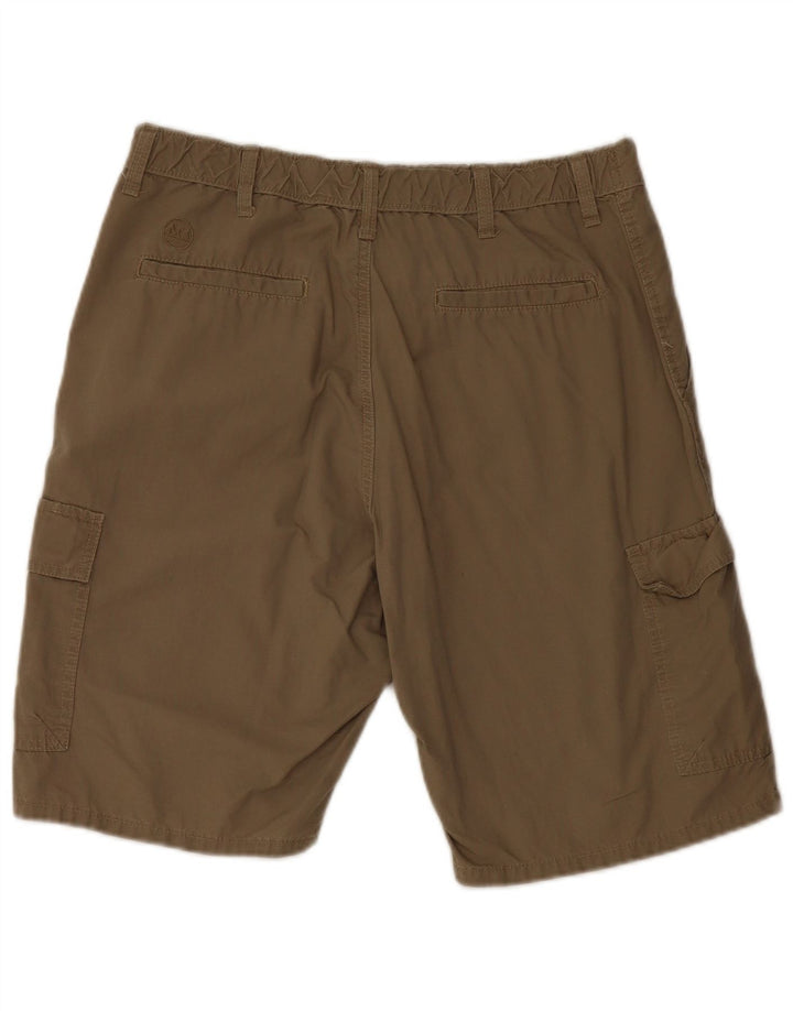 Pantaloncini cargo da uomo Wrangler W32 cotone marrone medio