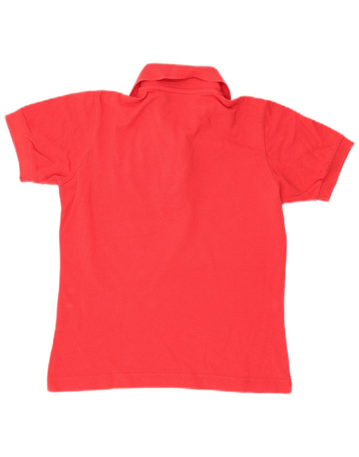 Polo Kappa da donna UK 10 piccola rossa in cotone
