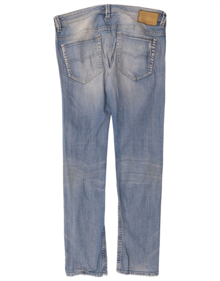 Jeans slim da uomo Diesel Thavar W34 L32 in cotone blu