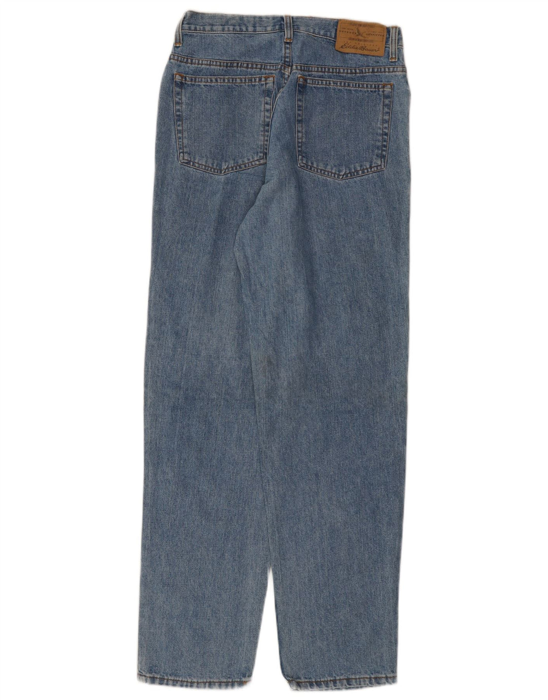 Jeans affusolati da donna EDDIE BAUER US 8 medio W28 L31 cotone blu