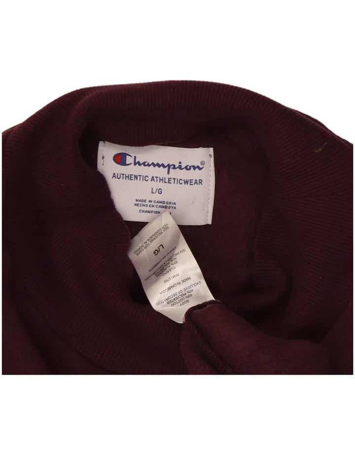 CHAMPION Felpa con grafica oversize da donna UK 16 Large Viola