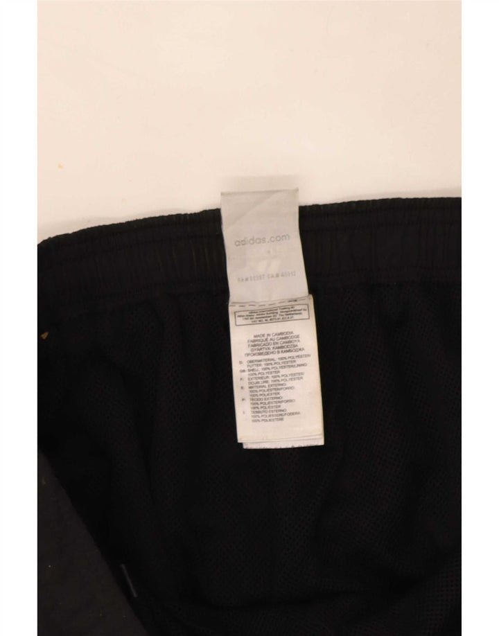 Pantaloni da tuta Adidas Capri da donna UK 16 Large Nero Poliestere