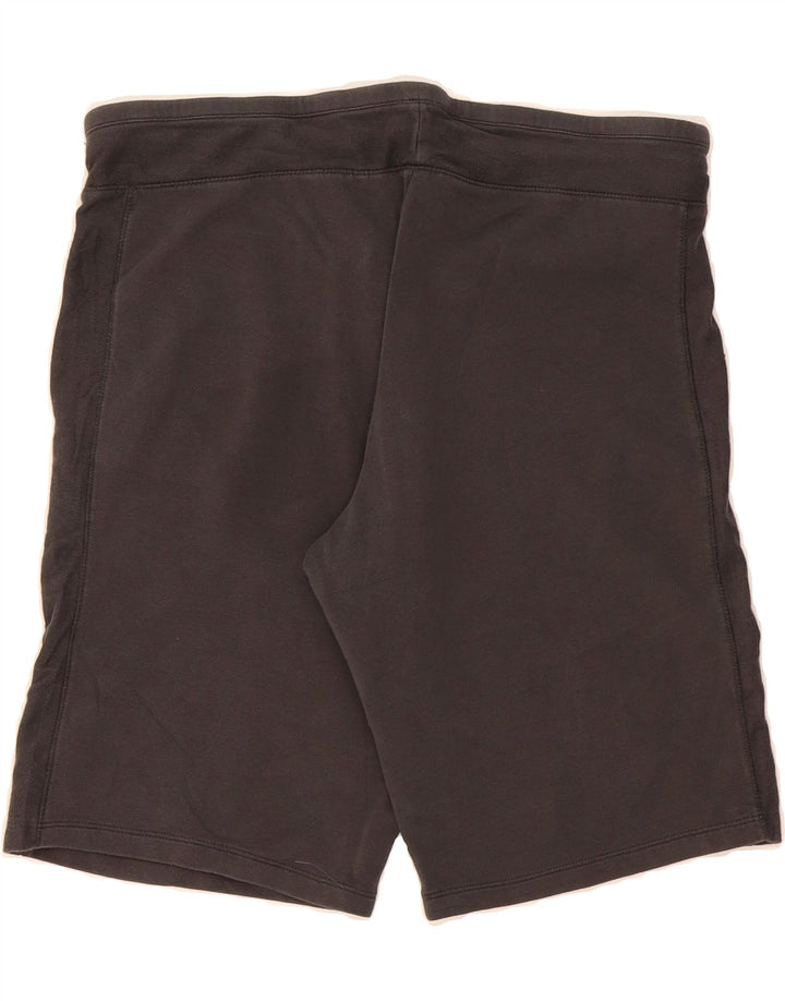 EDDIE BAUER Womens Sport Shorts UK 14 Medium  Grey Cotton Vintage Eddie Bauer and Second-Hand Eddie Bauer from Messina Hembry 