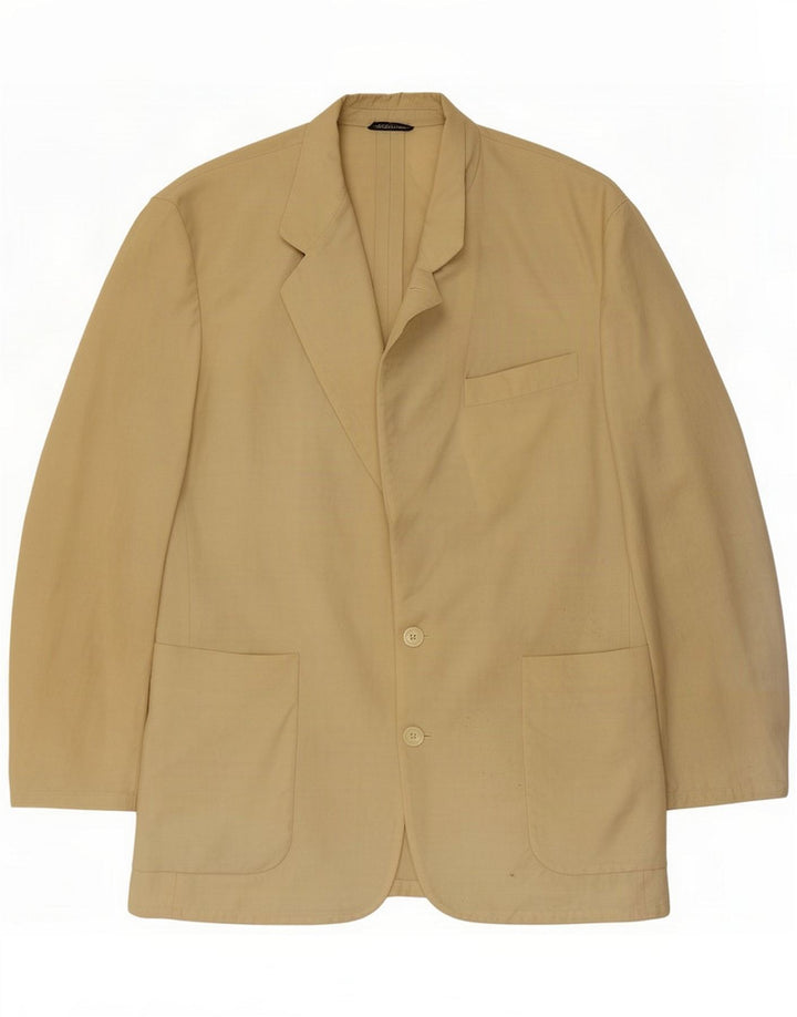 Giacca blazer vintage da uomo a 2 bottoni UK 36 mall Beige
