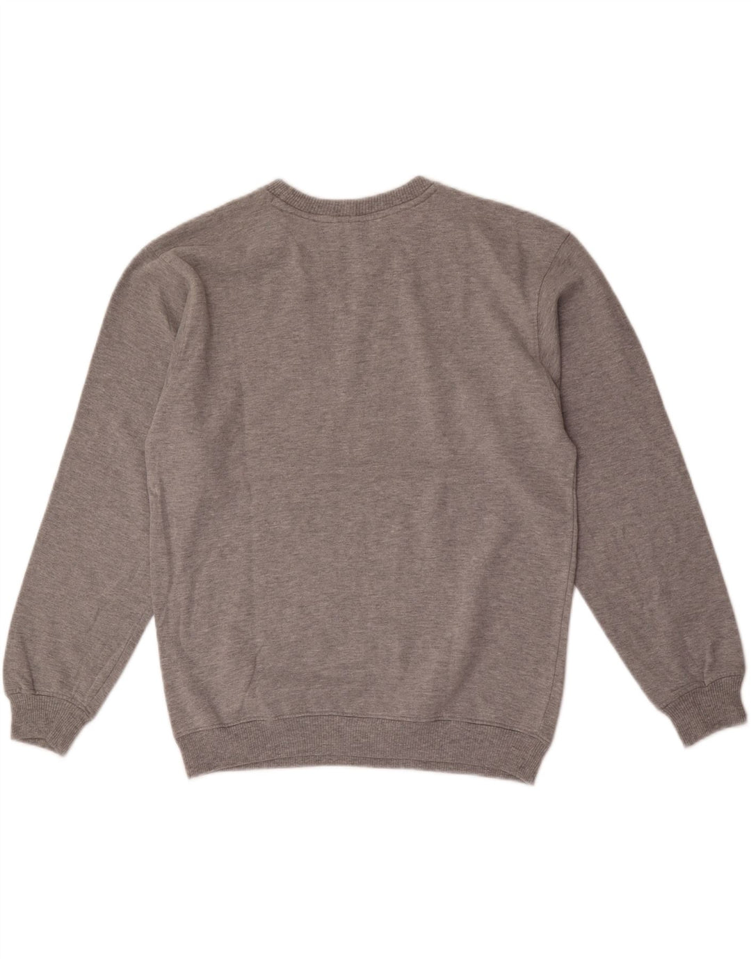 Felpa da uomo Superga Maglione grande in cotone chiazzato grigio