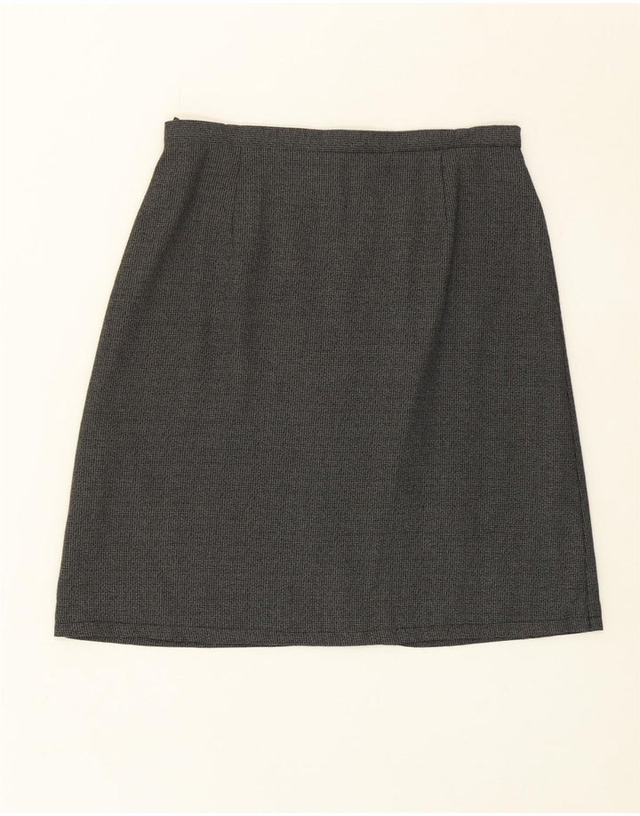 BENETTON Womens Straight Skirt W30 Medium Grey Polyester Vintage Benetton and Second-Hand Benetton from Messina Hembry 