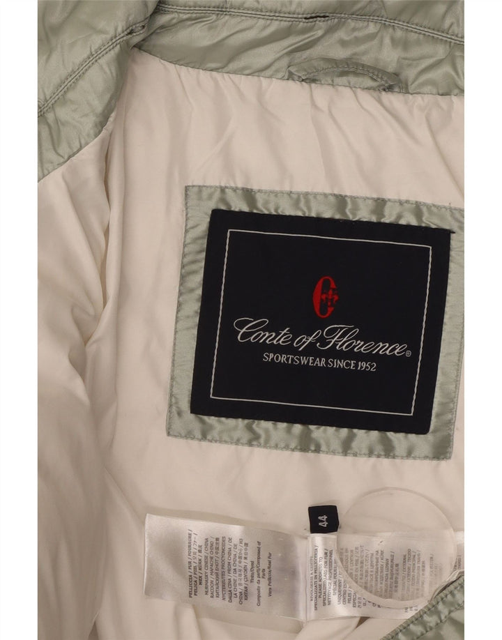 Giubbotto Imbottito Donna Conte of Florence IT 44 Verde Medio Poliestere