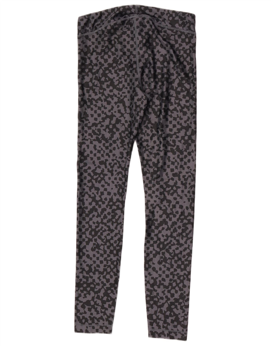 Leggings da donna Under Armour UK 12 Poliestere geometrico grigio medio