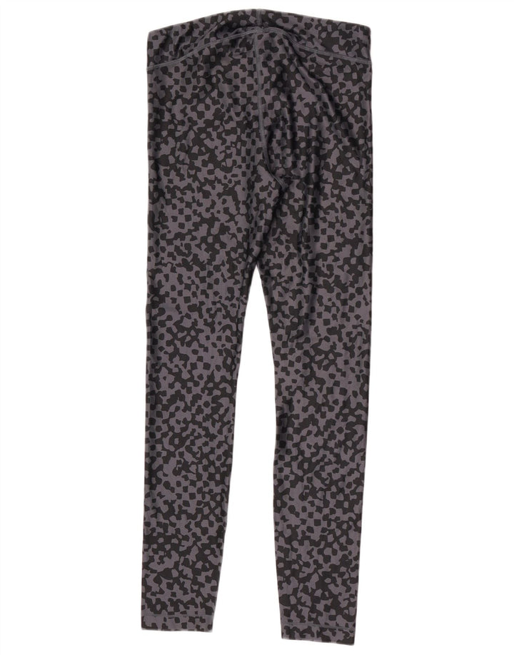 Leggings da donna Under Armour UK 12 Poliestere geometrico grigio medio